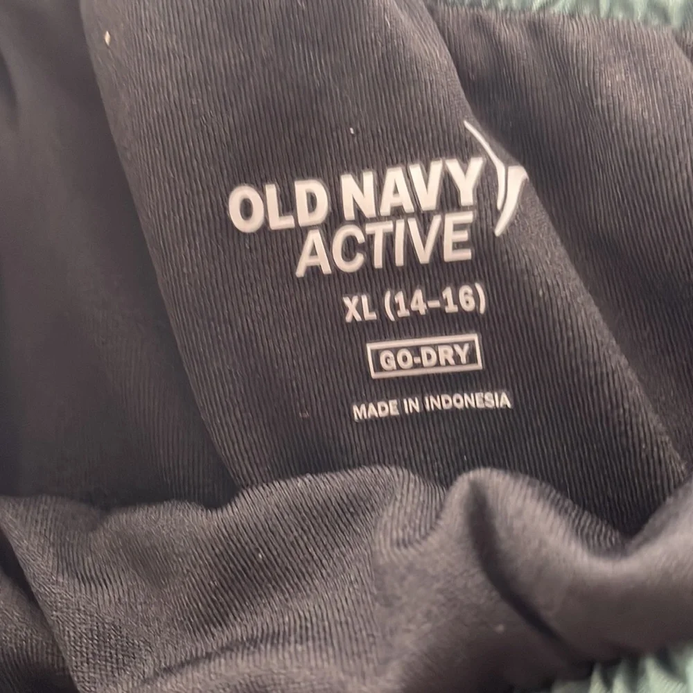 Old Navy Green Camo Kids' Athletic Shorts